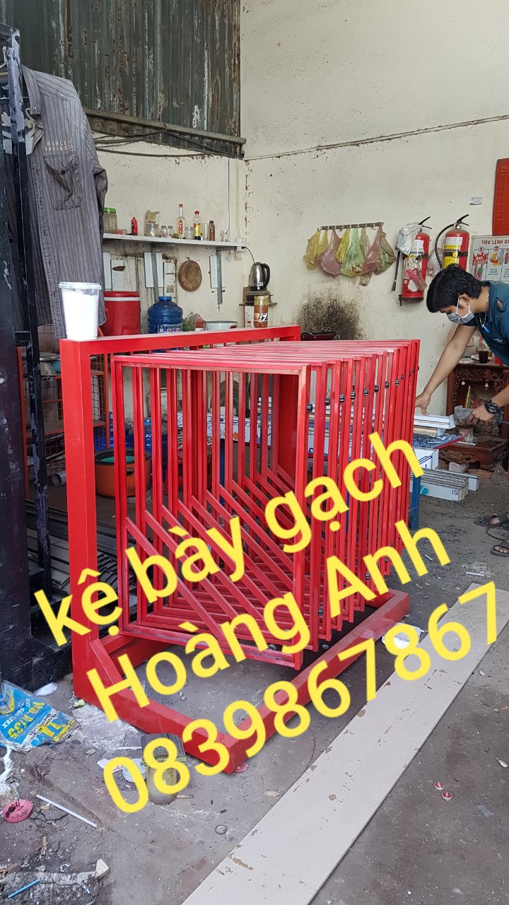 Kệ gạch bằng sắt